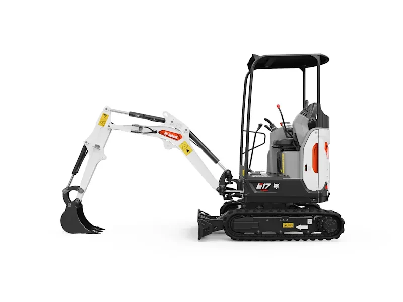 Mini-pelle Bobcat E17 en location sans opérateur — Benco Rive-Sud